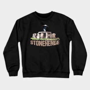 Space trip from Stonehenge Crewneck Sweatshirt